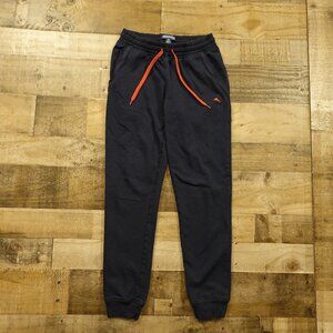 Tommy Bahama Jogger Sweatpants Men’s Small Navy Blue Orange Drawstring